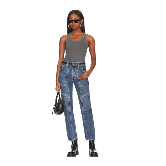 AGOLDE Rami Carpenter Jeans Utility Straight Leg, 23 (fits 28) - Picture 1 of 10